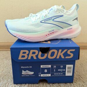 Brooks Women's Glycerin 22 Running Shoes, Size 8B (Medium)